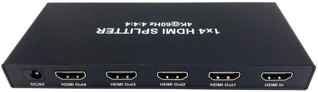 スペクトル HDMIデジタルモニタ・音声分配器/4分配 HMI02-04A