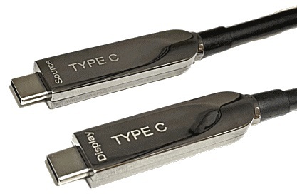 スペクトル DP Alt Mode対応/USB PD対応/USB3.2Gen2/Gen1/2.0デバイス光ハイブリット延長ケーブル 10m SPD02-10
