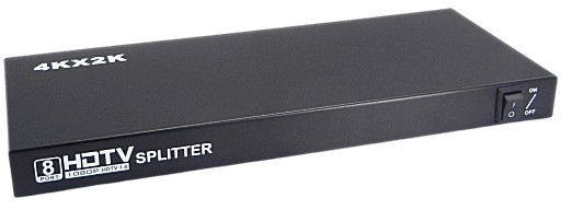 スペクトル HDMIモニタ分配器/1入力8出力/延長対応 HMI01-08
