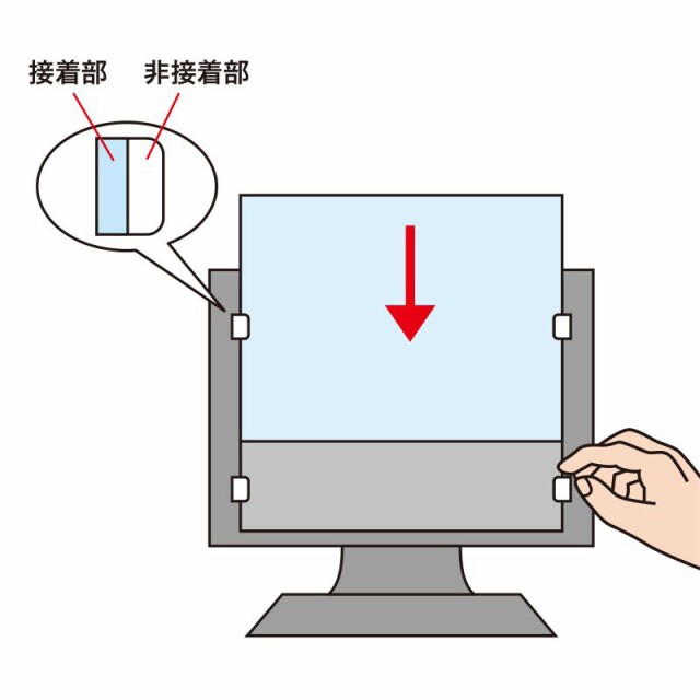 サンワサプライ 12.1インチワイド（16:9）対応ブルーライトカットフィルターND70HGシリーズ CRT-ND70HG121WN