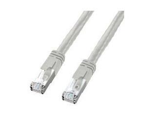 サンワサプライ PoE CAT6 LANケーブル ライトグレー 20m KB-T6POE-20
