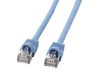 サンワサプライ STPエンハンスドカテゴリ5単線ケーブル 30m ライトブルー KB-STP-30LBN