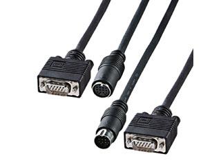 サンワサプライ KC-K100 ディスプレイ工事配線ケーブル(アナログRGB) 10m