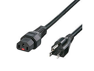 サンワサプライ 抜け防止ロック電源コード(5m) ブラック APW12-515C13LK05