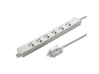 サンワサプライ サンワサプライ 医用接地プラグ付き電源タップ TAP-HPM6-5W