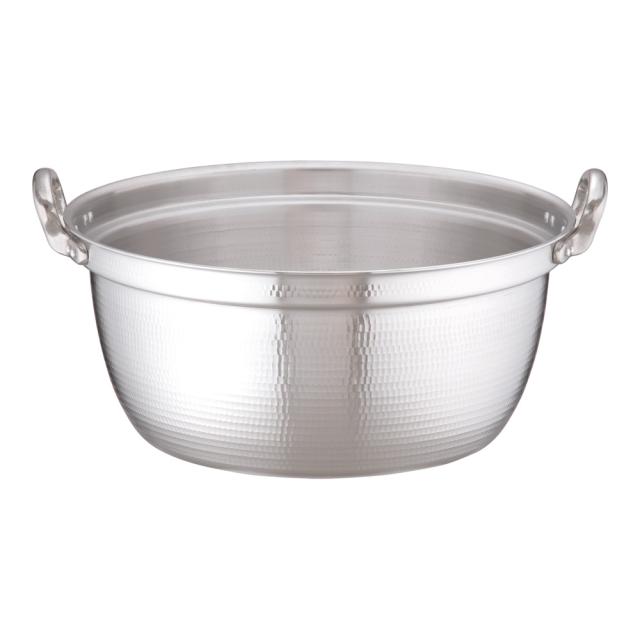 AKAO アカオアルミ 【代引不可】アルミＤＯＮ打出円付鍋／６０ｃｍの通販は