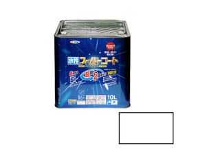 ASAHIPEN/アサヒペン 水性スーパーコート 10L 白の通販は