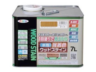 ASAHIPEN/アサヒペン 水性強着色ウッドステイン 7L オーク 464873の通販は