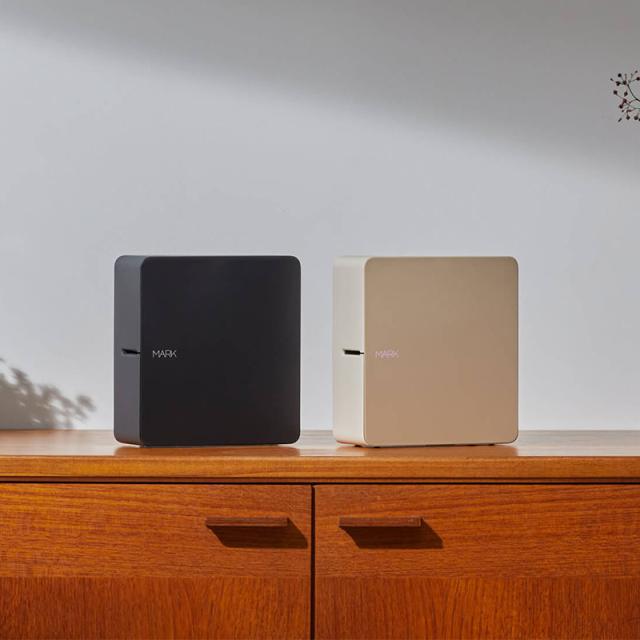 KINGJIM キングジム 今だけおまけ増量中テープ2本付き ACアダプタ付 スマホ専用ラベルライター テプラPRO MARK SR-MK1 ベージュ_1