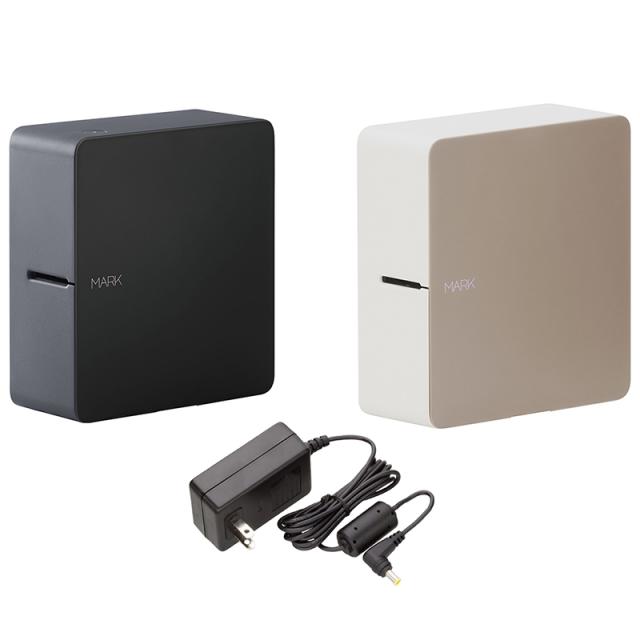 KINGJIM キングジム 今だけおまけ増量中テープ2本付き ACアダプタ付 スマホ専用ラベルライター テプラPRO MARK SR-MK1 ベージュ_2