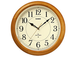 CASIO カシオ IQ-1150NJ-7JF 白木 電波掛け時計の通販は 6,350円