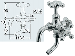 KAKUDAI カクダイ 万能ホーム水栓凍結防止付　704-141-13の通販は 10,102円