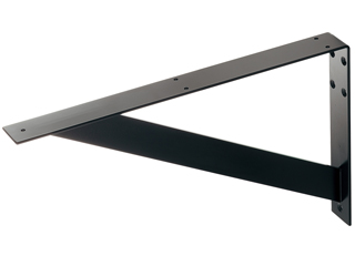 KAKUDAI カクダイ ブラケット 平鋼ツヤ消し黒 250-002-Dの通販は 12,295円