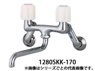 KAKUDAI カクダイ 1280SKK-170 混合栓 (2ハンドル混合栓)の通販は 13,475円