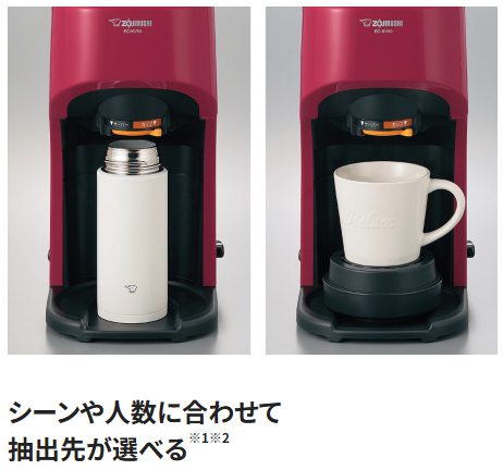 ZOJIRUSHI 象印 EC-KV50-RA(レッド) コーヒーメーカー 珈琲通 【公式通販】