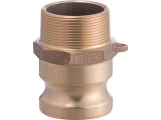 TOYOX トヨックス 工場設備配管・各種機械組込用 カムロック アダプター オネジ 2インチ ブロンズ 633-FB-2-BRの通販は 4,622円