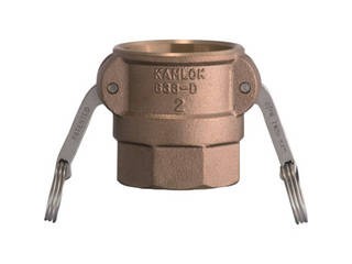 TOYOX トヨックス 工場設備配管・各種機械組込用 カムロック カプラー メネジ 1-1/2インチ ブロンズ 633-DB-1-1/2-BRの通販は
