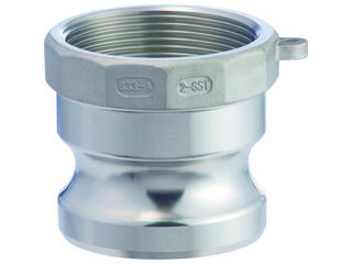 TOYOX トヨックス 633-AB カムロック アダプター 雌ネジ 2-1/2インチ ステンレス SSTの通販は 10,780円