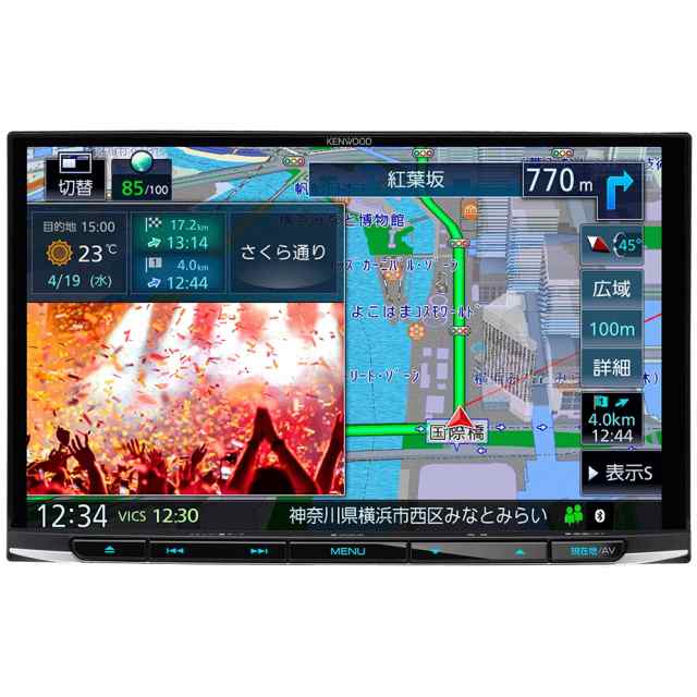 KENWOOD ケンウッド MDV-S810L 8V型 インダッシュモデル Sai-Soku 彩速ナビ DVD/USB/SD AVナビゲーションの通販はau  PAY マーケット - ムラウチドットコム | au PAY マーケット－通販サイト