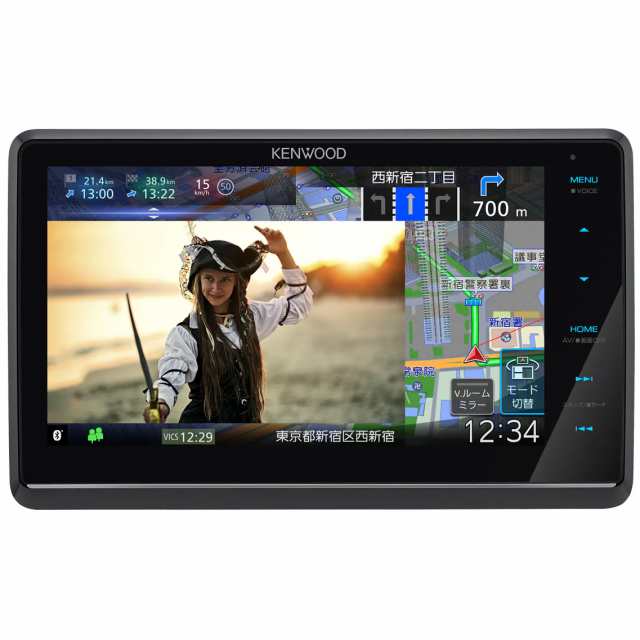 KENWOOD ケンウッド MDV-S811HDF 8V型 フローティングモデル Sai-Soku 彩速ナビ DVD/USB/SD AVナビゲーション