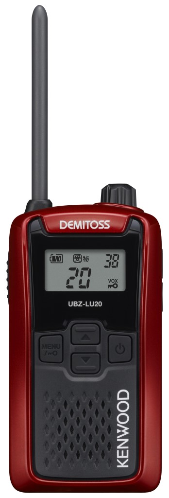 KENWOOD ケンウッド 特定小電力トランシーバー レッド UBZ-LU20RD