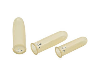 hanaki/ハナキゴム 工業用指サック中短 1014