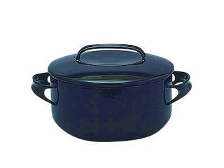 Noda Horo 野田琺瑯 琺瑯ノマクキャセロール 20cm NOM-20T BK ブラックの通販は 7,901円