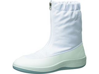 MIDORI ANZEN ミドリ安全 クリーン静電靴 ハーフフード ファスナー式 SU551 26.5cmの通販は