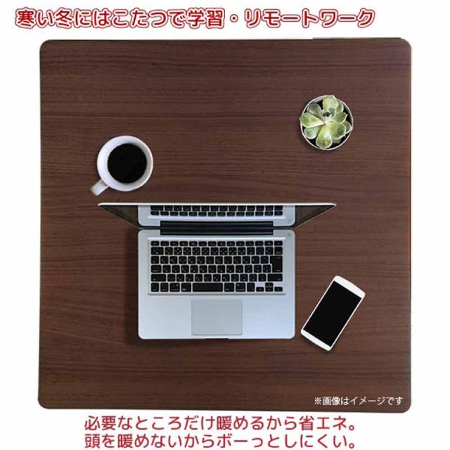 YUASA ユアサプライムス NGM-N75DLH(FBR) おふたり様こたつ「なごみツイン 75cm」_2