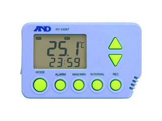 A&D/エー・アンド・デイ 【代引不可】温度データロガー AD5326T 一般(ISO)校正付(検査成績書+トレサビリティ体系図)の通販は