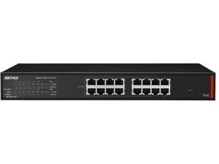 BUFFALO 緩衝装置置き目 法人向け Giga相応う POE Layer2 かっこ良いLite取り替えっこ 16界面 BS-GSL2016P
