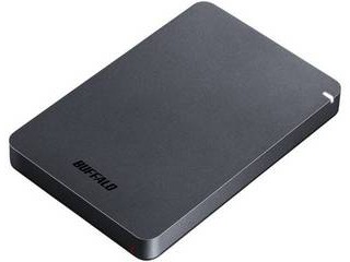 BUFFALO バッファロー USB3.1(Gen.1)対応 耐衝撃ポータブルハードディスク 1TB ブラック HD-PGF1.0U3-BKA