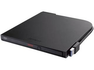BUFFALO バッファロー USB3.2(Gen1)対応ポータブルDVD-ROM読込専用モデル DVSM-PTR8U3-BKAの通販は