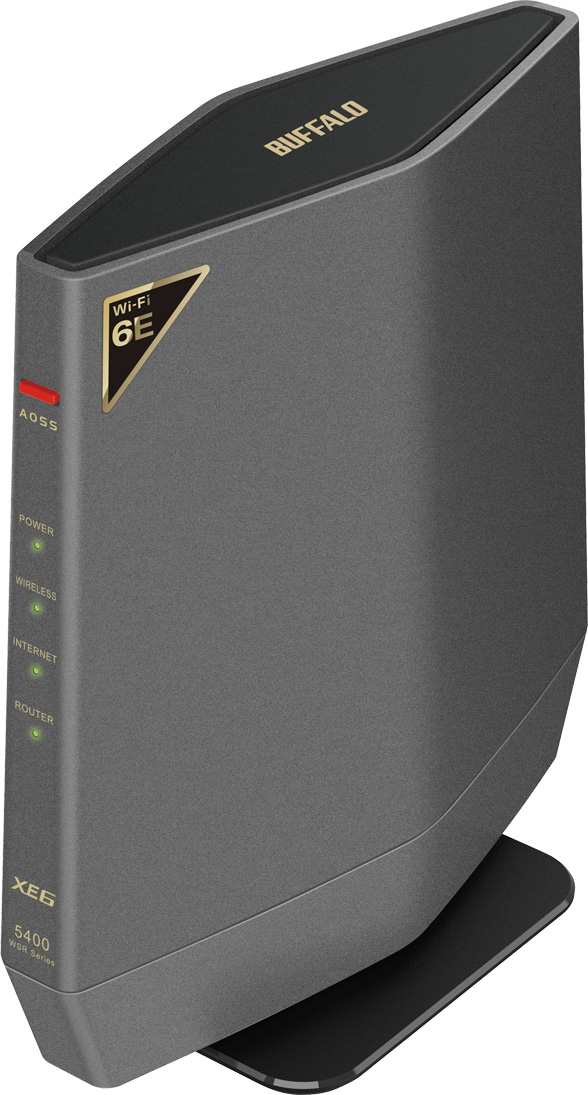 BUFFALO バッファロー Wi-Fi 6E(11ax)対応無線LANルーター 2401+2401+573Mbps 6GHz WSR-5400XE6/D  チタニウムグレーの通販はau PAY マーケット - ムラウチドットコム | au PAY マーケット－通販サイト