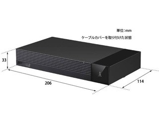 BUFFALO バッファロー SeeQVault対応 USB3.2(Gen1) 3.5インチ 外付けハードディスク 8TB HD-SQS8U3-A