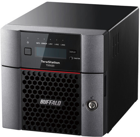 BUFFALO バッファロー ネットワーク対応ハードディスク NAS TeraStation 2ドライブ 6TB TS5220DN0602