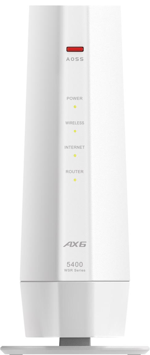 BUFFALO バッファロー Wi-Fi 6(11ax)対応無線LANルーター 4803+573Mbps 