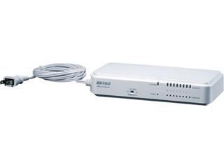 BUFFALO バッファロー BS-G2108UR-TP レイヤー2 Giga対応 ノン・インテリジェントスイッチ 8ポート