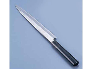 INTECKaneki インテックカネキ 歌舞伎調和庖丁　忠舟　柳刃／２４ｃｍ　黒金茶