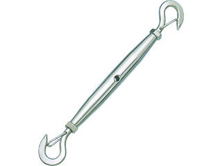 MIZUMOTO/水本機械製作所 ステンレス パイプターンバックル 外れ止め付(フック&フック) 捻子径4分 A-1829の通販は