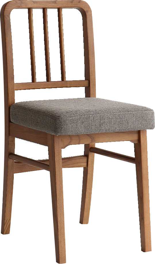 ICHIBA 市場 ウッドチェア(Wood Chair) Atl ブラウン CH-3680BR