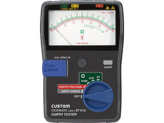 CUSTOM カスタム アナログ絶縁抵抗計 ET-01Uの通販は