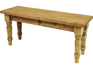 東谷 ROOM ESSENCE Foret フォレ 天然木（パイン） オイルフィニッシュ ダイニング ベンチ 幅96cm CFS-772