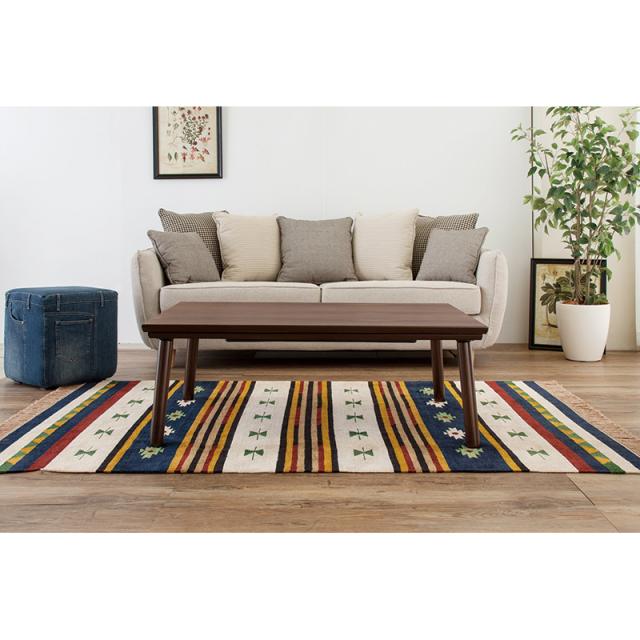 東谷 ROOM ESSENCE 天板105×75cm カーボンフラットヒーターこたつ ウォールナット KT-303 シンプルモダン 天然木_14