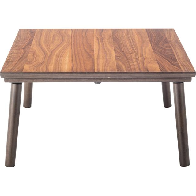 東谷 ROOM ESSENCE 天板105×75cm カーボンフラットヒーターこたつ ウォールナット KT-303 シンプルモダン 天然木_4