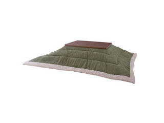 東谷 ROOM ESSENCE 薄掛け こたつふとん 長方形 190×230cm コーデュロイ カーキ KK-142KH