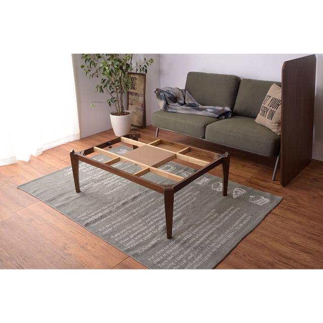 東谷 ROOM ESSENCE 天板105×75cm 天板がずれにくい こたつ