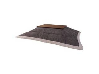 東谷 ROOM ESSENCE 薄掛け こたつふとん 長方形 190×230cm コーデュロイ グレー KK-142GY