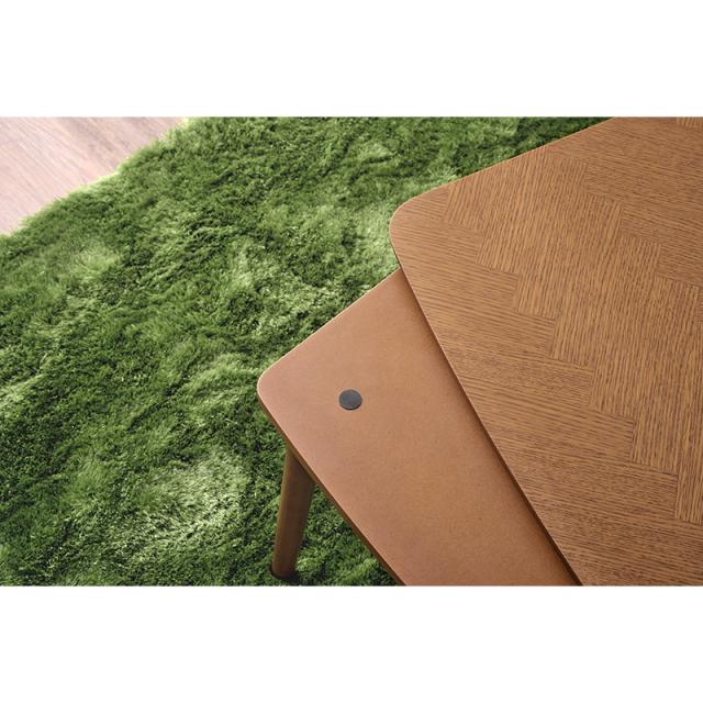東谷 ROOM ESSENCE 天板90×50cm 天然木おしゃれこたつテーブル 折れ脚 KT-111 ヘリンボーン 木目 センターテーブル_12