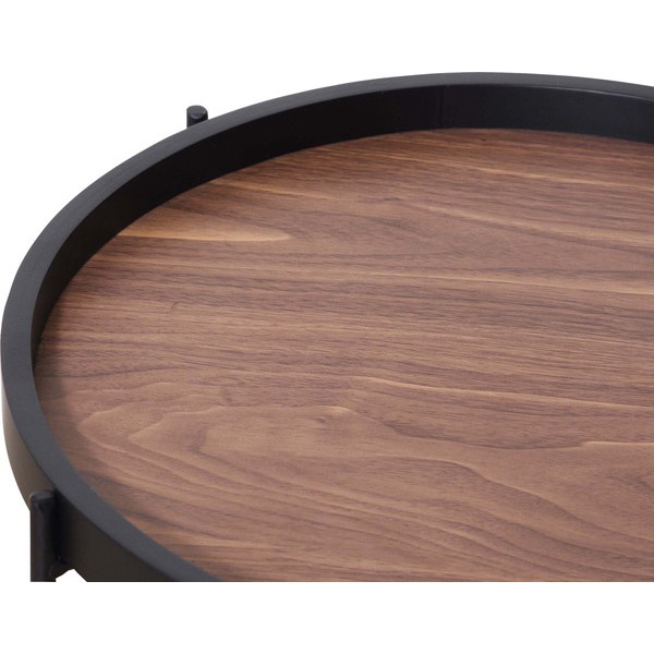 東谷 ROOM ESSENCE ラウンド トレーテーブル L 73×73cm ミラー CIR-502MR_4